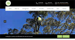 Desktop Screenshot of banksia-arborcare.com.au